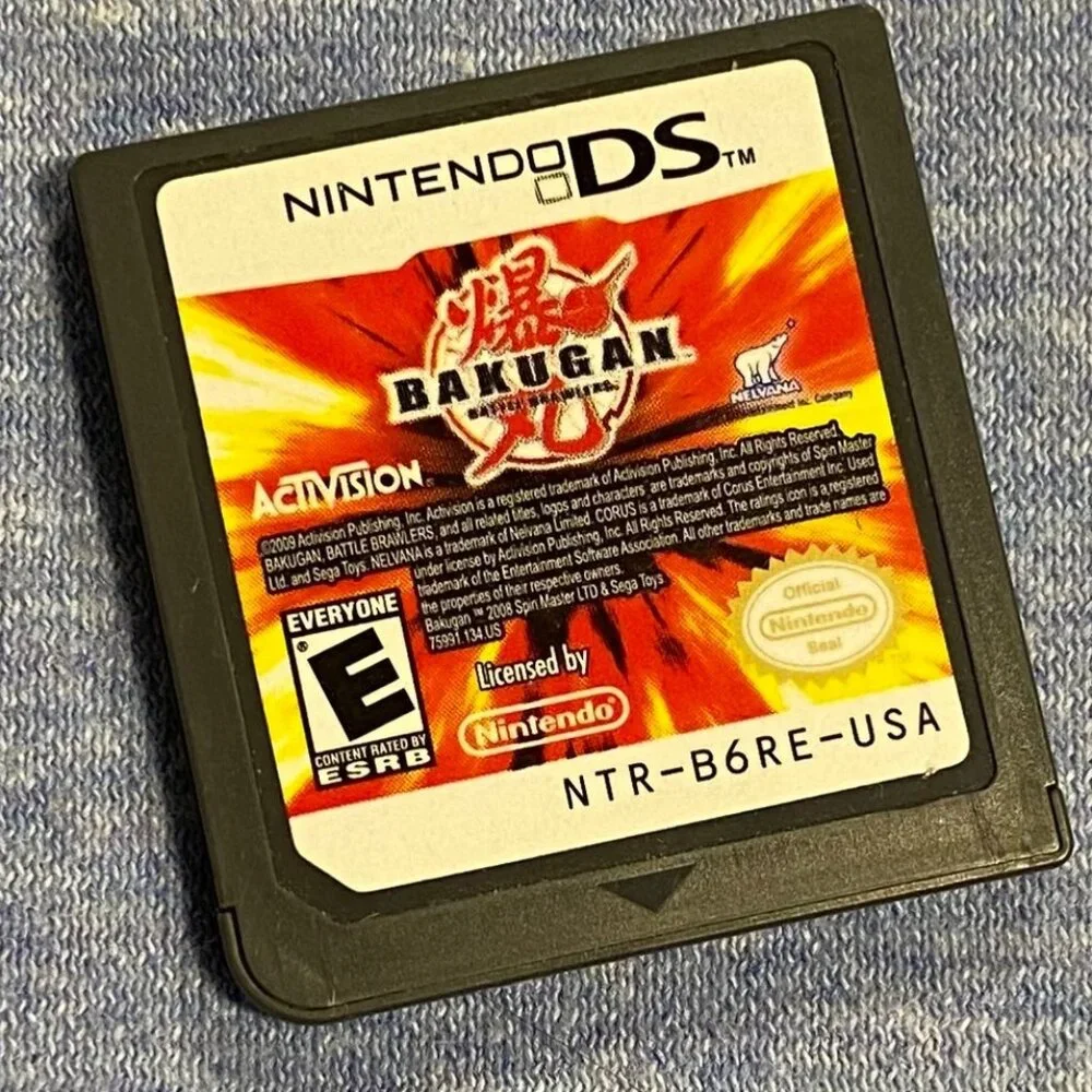 Bakugan: Battle Brawlers Nintendo DS Game Cartridge